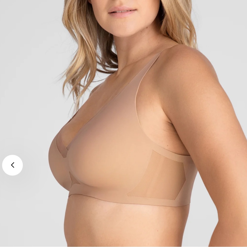 Honeylove LiftWear CrossOver Bra XL wire free wireless LWBR0301-SAND $69 New!!! - Picture 3 of 11